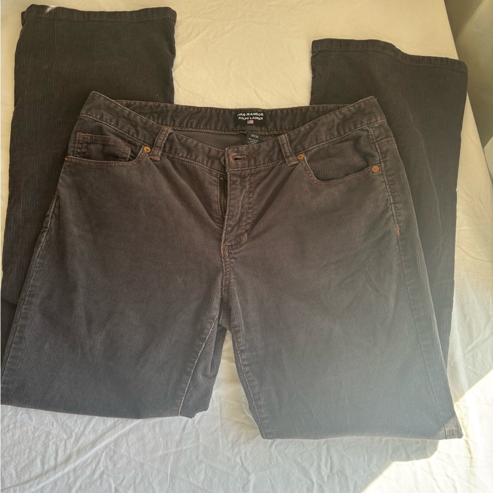 Polo by Ralph Lauren Women's Dark brown Straight Leg Jeans